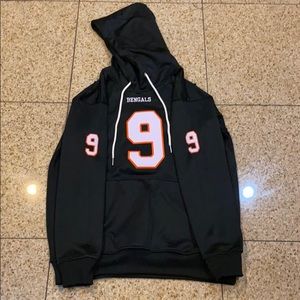 Joe Burrow Hoodie Bengals Jersey Brand New